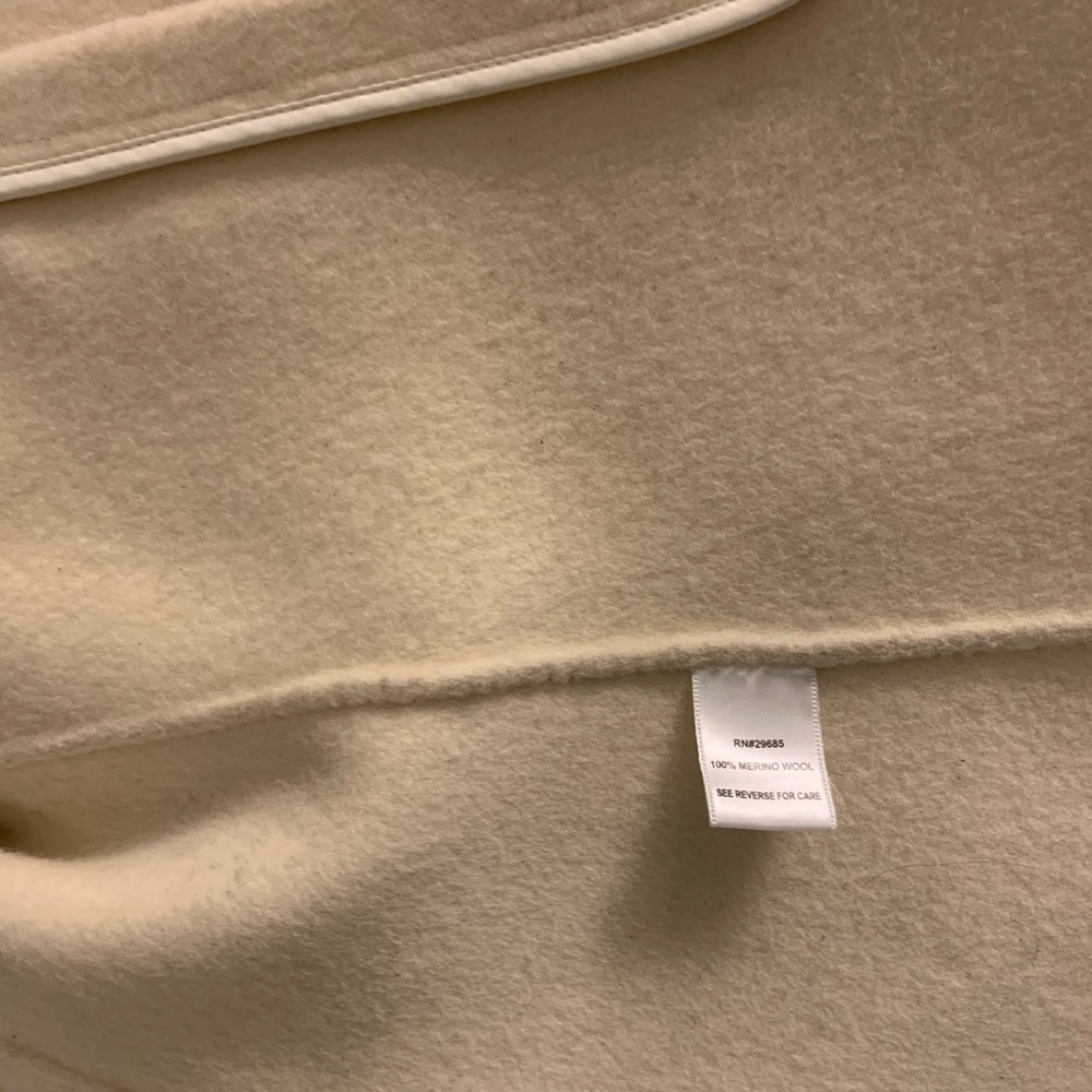 Pendleton White/Ivory Wool Jacket Small - image 8